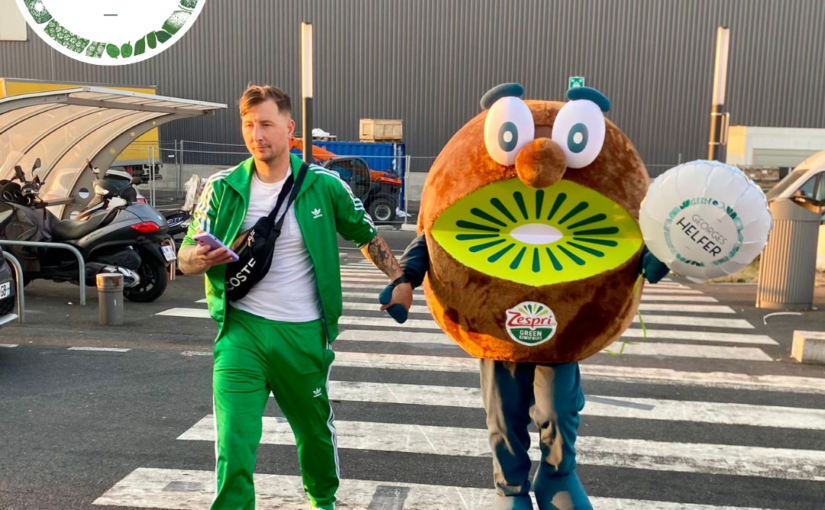 Nous avons dansé avec le kiwi Green Zespri ™